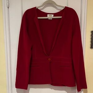 Talbots Vibrant Red Women's Blazer